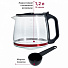 Кофеварка электрическая, капельная, 1.2 л, Delta, 700 Вт, черно-красная, DL-8152 - фото 4