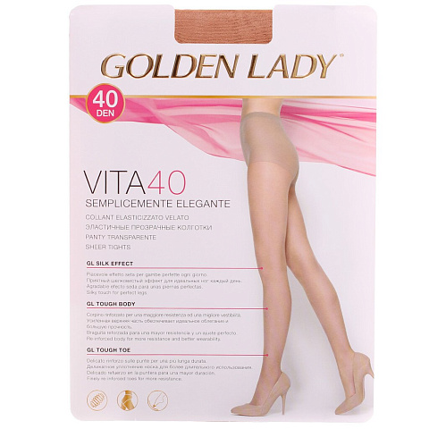 Колготки Golden Lady, Vita, 40 DEN, р. 5, daino