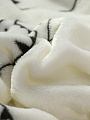 Плед 2-спальный, 180х200 см, велсофт, 100% полиэстер, Silvano, Узор, белый, ST-391 - фото 5