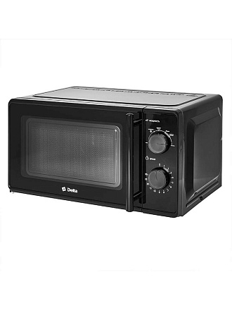 Микроволновая печь Delta, DL-85L20, 20 л, 700 Вт, механическая, 6 уровней мощности, черная