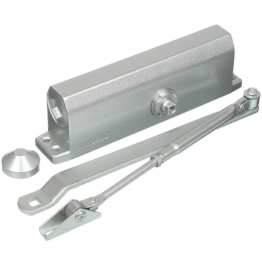 Доводчик дверной Trodos, TD-180, -35°C + 60°C °C, 180 кг, серебряный, 272024