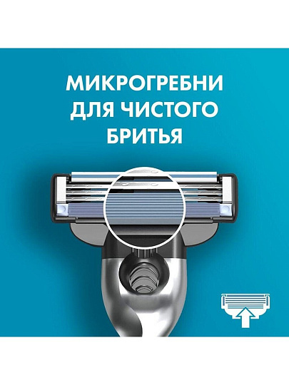 Сменные кассеты для бритв Gillette, Mach3, для мужчин, 12 шт