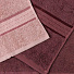Набор полотенец 2 шт, 50х90, 70х140 см, 100% хлопок, 420 г/м2, Barkas, Элегант, розово-бежевый, темно-коричневый, Узбекистан - фото 2