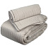 Текстиль для спальни евро, покрывало 230х250 см, 2 наволочки 50х70 см, Silvano, Ультрасоник Элегия, серебристо-розовые - фото 2