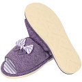 Тапки для женщин, фиолетовые, р. 39, открытые, А-82-132-06 отк - фото 3