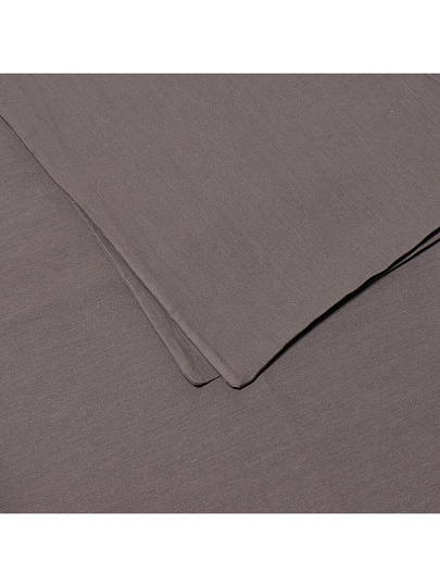 Пододеяльник 1.5-спальный, 145 х 215 см, 100% хлопок, поплин, серый, Silvano, Марципан, 300003