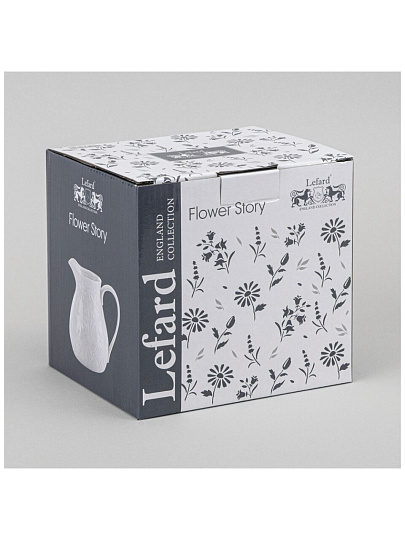 Кувшин фарфор, 1.1 л, Lefard, Flowers Story, 474-255, 17х13х14.5 см