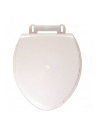 Сиденье для унитаза пластик, белый, мрамор, Мультипласт, MPG962199/962229