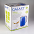 Чайник электрический Galaxy Line, GL 0307, синий, 1.7 л, 2000 Вт, скрытый нагревательный элемент, металл - фото 9
