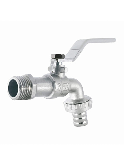 Кран водоразборный 1/2'', со штуцером, STI