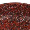 Сковорода алюминий, 26 см, антипригарное покрытие, Гурман, Granite Red, красная, ручка под дерево, ГМ2601 ГР - фото 4