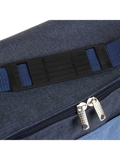 Термосумка 20 л, 17х34х34 см, 24, полиэстер, алюминий, синяя, UV-3-009/10