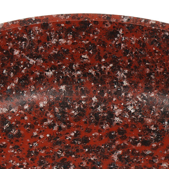 Сковорода алюминий, 26 см, антипригарное покрытие, Гурман, Granite Red, красная, ручка под дерево, ГМ2601 ГР