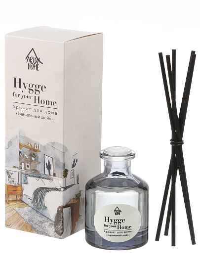 Аромадиффузор Arida Home, 50 мл, Ванильный шейк, АР 100-806