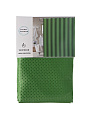 Штора для ванн 180х180 см, полиэстер, Ромбики, зеленая, STSC1011 - фото 2