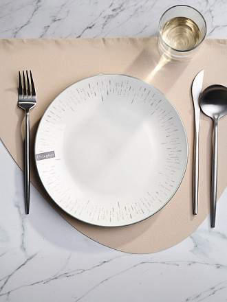 Тарелка обеденная, керамика, 23 см, круглая, Mila Mifi, Elrington, 253-27021