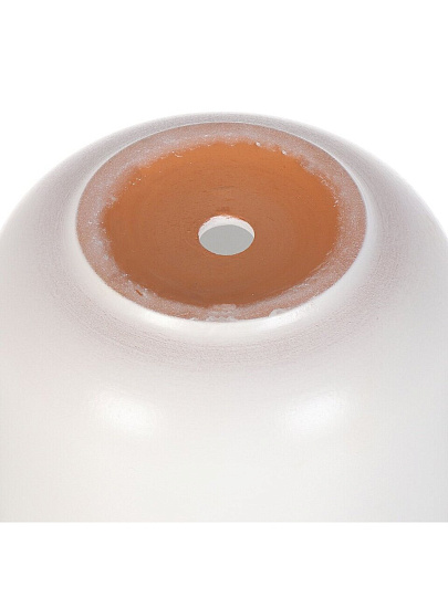 Горшок керамика, 3 л, 15.5х18 см, Айвори №4, 004708