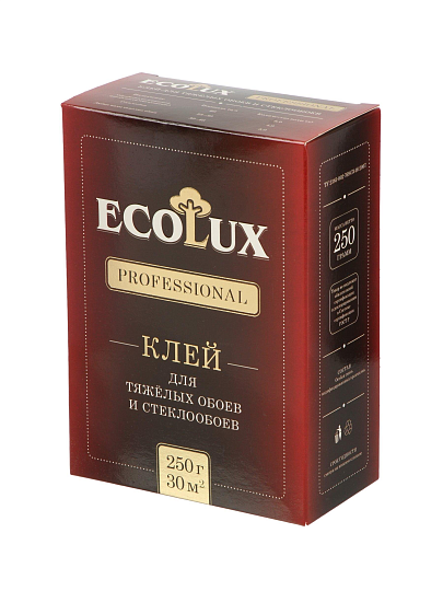 Клей для стеклообоев, Ecolux, Professional, 250 г