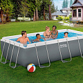 Бассейн каркасный Bestway, 404х201х100 см, Power Steel, 56442, фильтр-насос, лестница, 6478 л, ремкомплект - фото 4