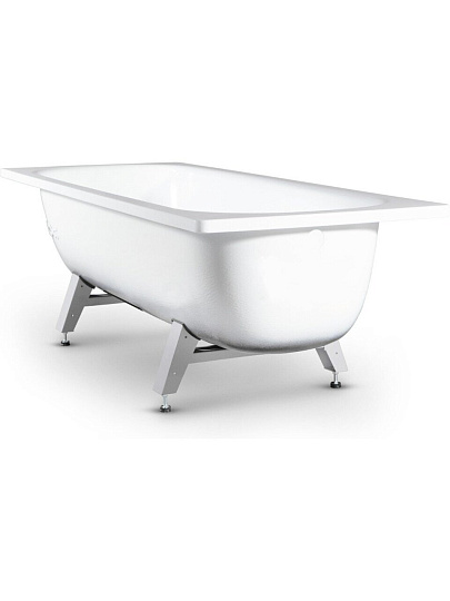 Ванна сталь ВИЗ 140*70см DONNA VANNA Белая орхидея с ножками ЕКАТЕРИНБУРГ