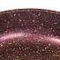 Сковорода алюминий, 28 см, антипригарное покрытие, Гурман, Мерцание, розовый рубин, ГМ2801 РР - фото 3