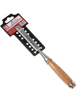 Долото-стамеска 16 мм, рукоятка дерево, Bartex, 1248316