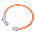Ошейник для собак, светящийся с USB зарядкой, поливинилхлорид, ABS пластик, Vetta, 52.5 см - фото 2