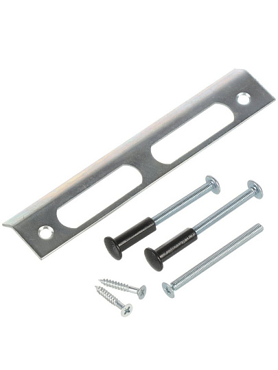 Замок врезной Абсолют, ЗВ4-3/03, БП-00013521, ручка в комплекте, цилиндровый, черный