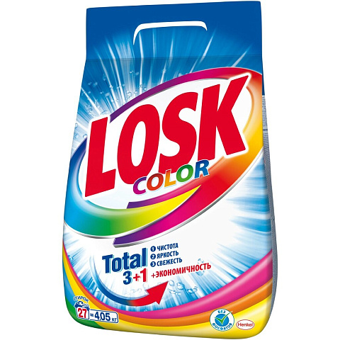 Стиральный порошок автомат Losk 2 в 1 Color, 4500 г