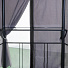 Шатер с москитной сеткой, серый, 1.75х1.75х2.75 м, шестиугольный, с барным столом и забором, Green Days - фото 12