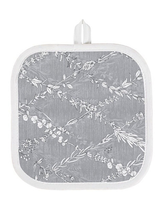 Прихватка 20х20 см, 100% хлопок, Verossa, Серебряный век Вид 1, 765914