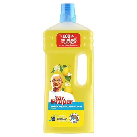 Моющее средство универсальное, Mr.Proper, Классический Лимон, жидкость, 1.5 л