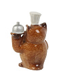 Фигурка декоративная полистоун, Совушка-повар, 11.5 см, Y4-9099 - фото 4