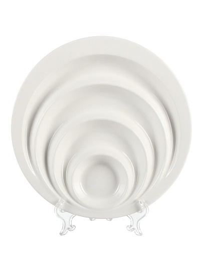 Блюдо керамика, сервировочное, круглое, 24.5 см, Y4-8300