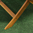 Стол дерево, Green Days, Просто и удобно, 150х90х74 см, овальный, столешница деревянная, складной - фото 3