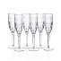 Бокал для шампанского, 160 мл, хрустальное стекло, 6 шт, RCR, Oasis, 41371 - фото 2