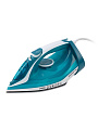 Утюг Polaris, PIR 2487AK, 2400 Вт, керамика, вертикальное отпаривание, противокапельная система, система самоочистки, защита от накипи, мерный стакан, 3 м, белый,бирюзовый
