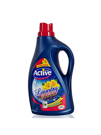 Гель для стирки Active, 2.5 л, универсальный, Свежий бриз