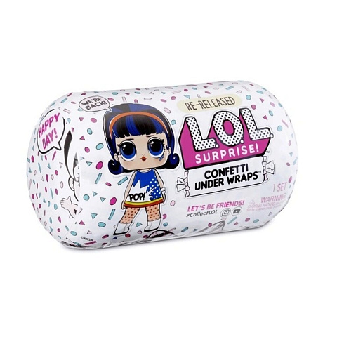 Кукла L.O.L., Surprise Confetti, капсула с сюрпризом, 571469, в ассортименте