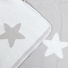 Одеяло детское 100х140 см, Премиум Светло-серые звездочки, волокно хлопковое, 470 г/м2, байка - фото 3