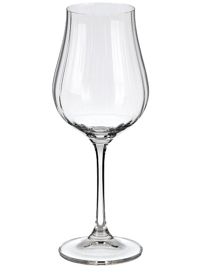 Бокал для вина, 400 мл, стекло, 2 шт, Bohemia, Vireo optic, 91L/1SJ95/0/00000/400-264