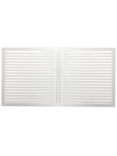 Экран для радиатора, ПВХ, 1200х600 мм, белый, Event