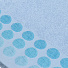 Полотенце банное 50х90 см, 380 г/м2, махра, Point, Brielle, синее, Турция, 1216-62189 - фото 2