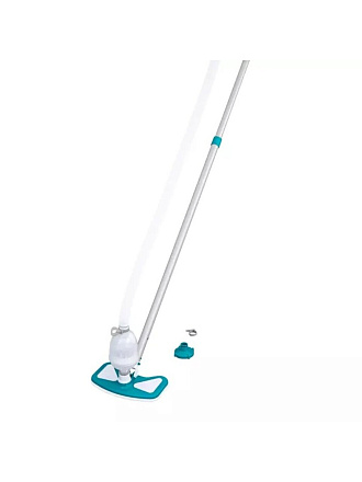 Набор для чистки бассейна штанга, сетка, вакуумная насадка, Bestway, AquaClean, 58234