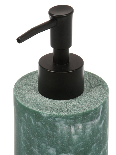 Дозатор для жидкого мыла Мрамор син, полистоун, 7.2x13.9/20 см, BRE1569AA-LD
