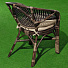 Мебель садовая Диана, стол, 61.5х62.2 см, 2 кресла, подушка бежевая, 110 кг, IND03 - фото 3