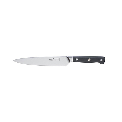 Нож кухонный Gipfel, New Professional, разделочный, X50CrMoV15, нержавеющая сталь, 18 см, рукоятка стеклотекстолит, 8652