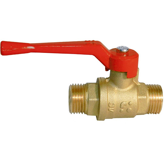 Кран для воды, 1&quot;, ш-ш, ручка, БАЗ