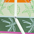 Зонт пляжный 200 см, с наклоном, 8 спиц, металл, Зелёный с ракушками, LY200-1 (535-6) - фото 3