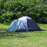 Палатка 4-местная, 210+120х240х130 см, 2 слоя, 1 комн, 1 тамб, с москитной сеткой, 2 вентиляционных окна, Green Days, GJH057 - фото 3